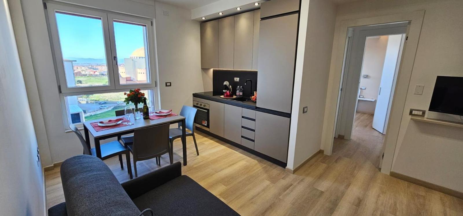 Happy Holiday Apartament Куарту-Сант'Элена Экстерьер фото
